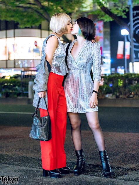 The Japanese Lesbian Couple We Street Snapped In Harajuku Several Weeks Ago Started A New Lesbian Pr