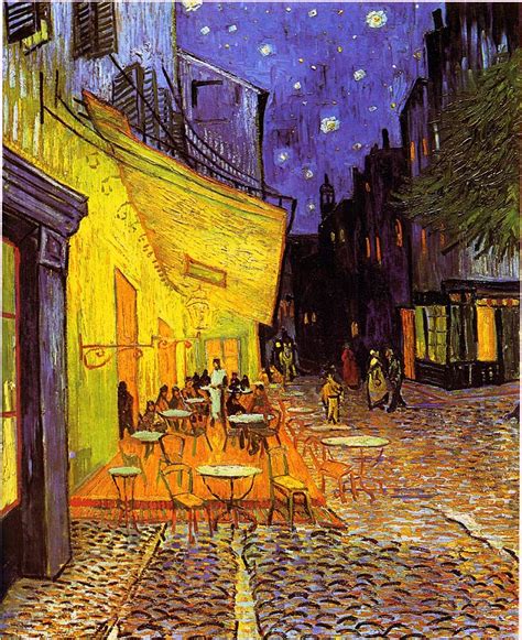 Cafe Terrace At Night Painting By Van Gogh Fine Art America