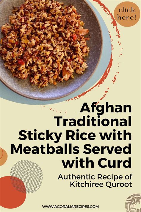 Authentic Recipe Of Kitchiree Quroot Savory Afghan Traditional Sticky