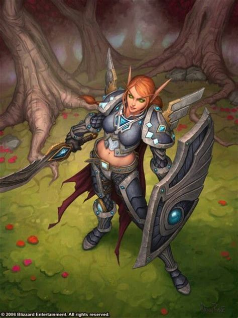 lady liadrin wow world of warcraft female elf zelda characters