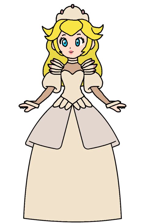 Peach Odette Wedding Dress By Katlime On Deviantart