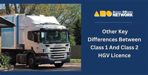Exploring Differences Between Class 1 And Class 2 Hgv Licences
