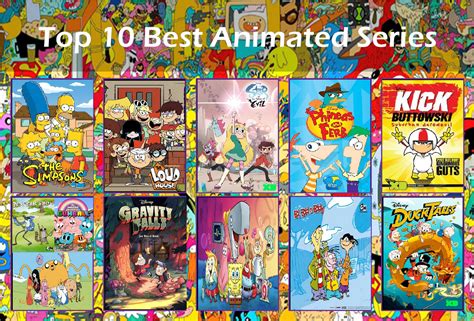 My Top 10 Best Animated Series By Lamatoonguyfan98 On Deviantart