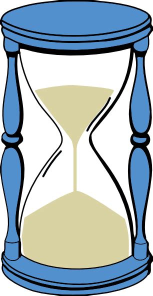 hourglass with sand clip art 121361 free svg download 4 vector