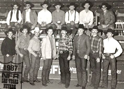 1987 Wrangler National Finals Rodeo Top 15 Prca Bull Riders Las