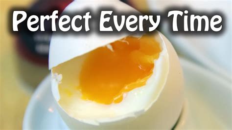 Perfect Soft Boil Egg Every Time Beatthebush Boiled Eggs Eggs Food