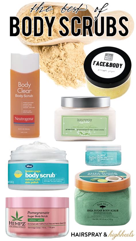 The Best Body Scrubs From A Pre Self Tan Treat To Getting Rid Of Dead And Dry Skin Best Body