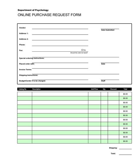 40 Order Form Templates Work Order Change Order More
