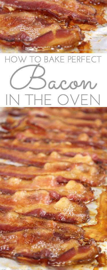 Baking bacon in the oven is so easy! How To Bake Bacon In The Oven - Through Her Looking Glass
