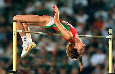 Bob beamon of the usa set a new olympic and world long jump record with his amazing leap at the mexico city 1968 olympics.subscribe to the olympics & hit the. high jump world record holder Stefka Kostadinova ...