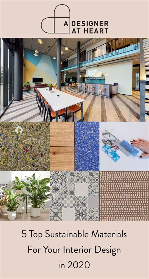 5 Top Materials For A Sustainable Interior In 2020 Artofit