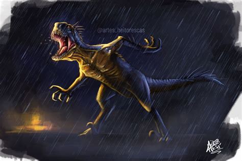 Scorpius Rex E750 Heitoresco Jurassic Park Poster Jurassic World