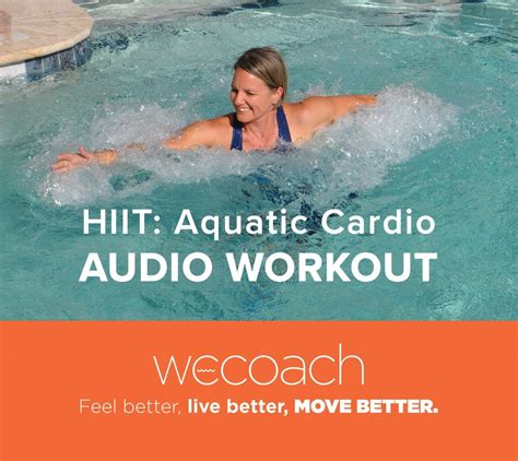 Hiit Aquatic Cardio Audio Pool Workout Burns Massive Calories Wecoach