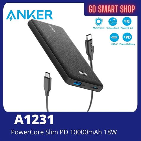 But which one should you buy? Anker A1231 PowerCore Slim PD 10000mAh Portable Charger ...