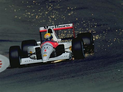 Ayrton Senna Mclaren Mp4 6 1991 Belgian Gp Spa Francorchamps