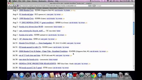 Craigslist Eau Claire Wisconsin Used Cars and Trucks - Cheap For Sale