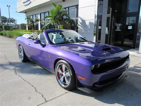 Convertible Hellcat Is One Plum Crazy Muscle Car Autoevolution