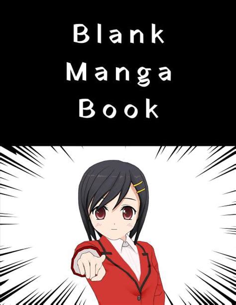 Blank Manga Book For Anime And Manga Drawing Sketchbook Drawing