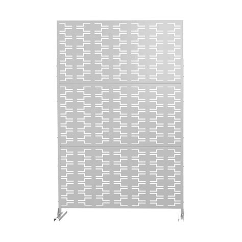 Fency 65 Ft H X 4 Ft W Laser Cut Metal Privacy Screen And Reviews