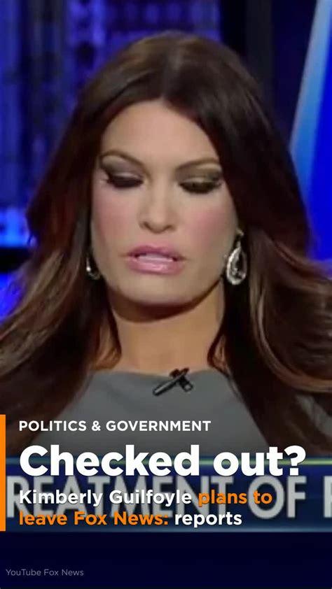Kimberly Guilfoyle Plans To Leave Fox News Reports