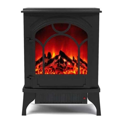 Ryan Rove Juno Electric Fireplace Free Standing Portable Space Heater