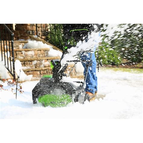 Greenworks Pro Gw 20 In 80v Cordless Snow Throw In The Cordless