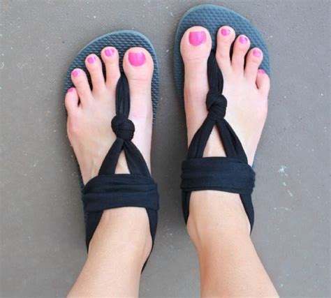 How To Refashion Your Flip Flops