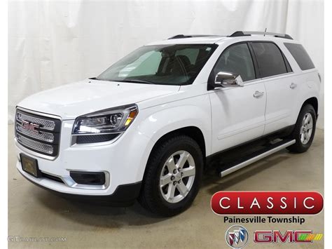 2016 Summit White Gmc Acadia Sle Awd 130302780 Photo 13 Gtcarlot