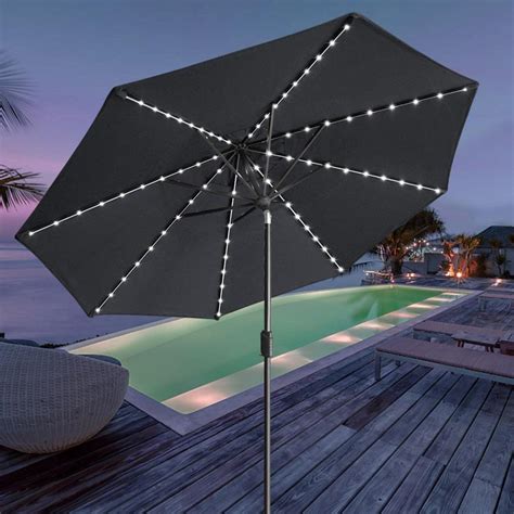 Eliteshade Usa 10 Year Non Fading Sunumbrella Solar 9ft Market Umbrella
