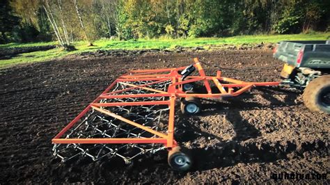 If you need a chain drag harrow for light duty work, we show you how to make a homemade chain drag harrow for less than $40.it's not a viable option for. UTV / ATV Drag Harrow ( ATV & UTV Accessories ) - YouTube