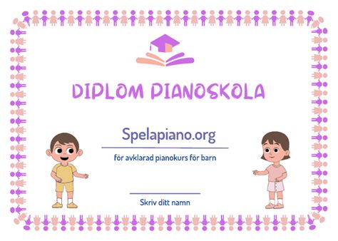 Pianoskola För Barn Online Utan Kostnad