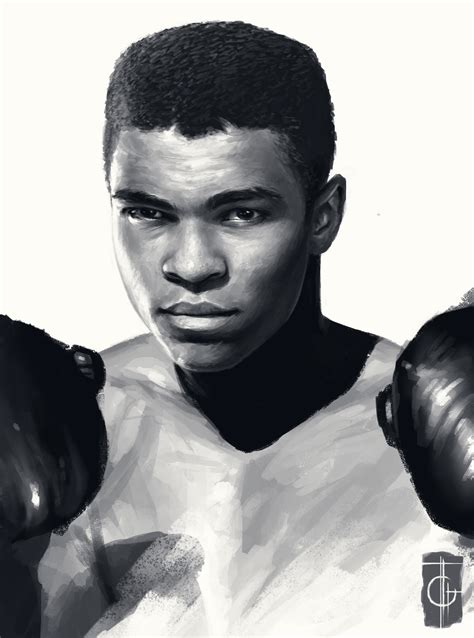 Artstation Fast Drawing Muhammad Ali