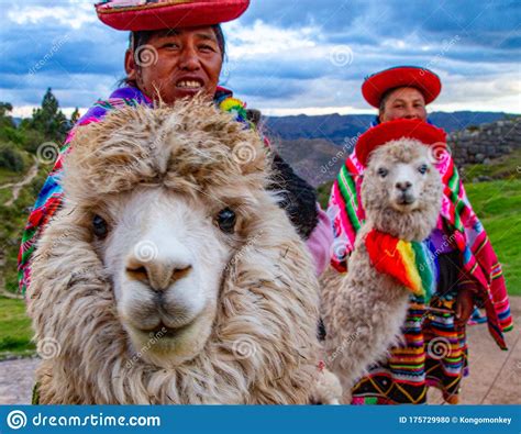 Peruvian Women In Traditional Dress Editorial Image ...