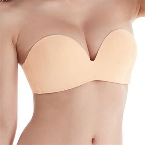 New Women Magic Push Up Bra Strapless Womens Bras Underwired 12 Cup