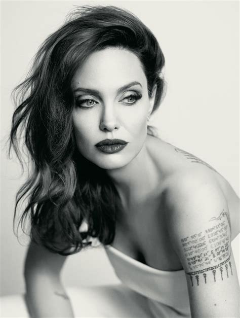 Angelina Jolie Photoshoot For Mon Guerlain