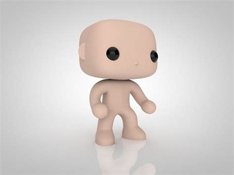 Funko Base Model 3d Model 3d Printable Cgtrader