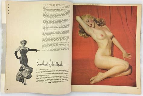 Lot Detail Playboy Original Issue Featuring Marilyn Monroe Dec