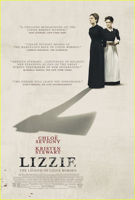 Lizzie Releases Official Poster Featuring Chloe Sevigny Kristen Stewart Photo