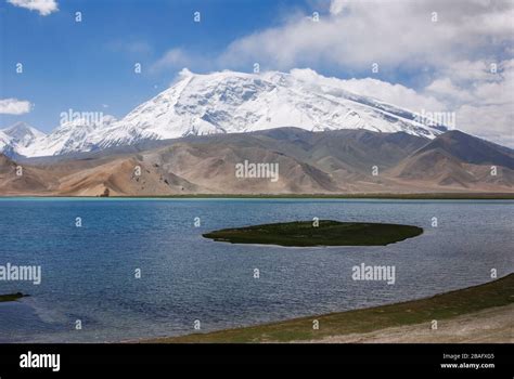 Kala Kule Lake In Altay Prefecture Xinjiang China Stock Photo Alamy