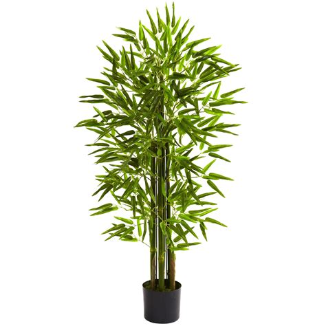 35 Foot Artificial Twiggy Bamboo Tree Potted