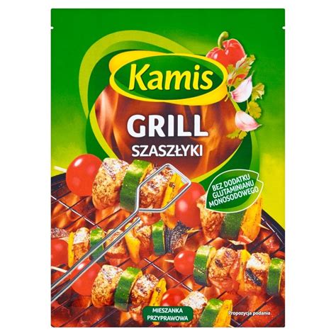 Kamis Grill Szaszłyki Mieszanka przyprawowa 20 g Zakupy online z