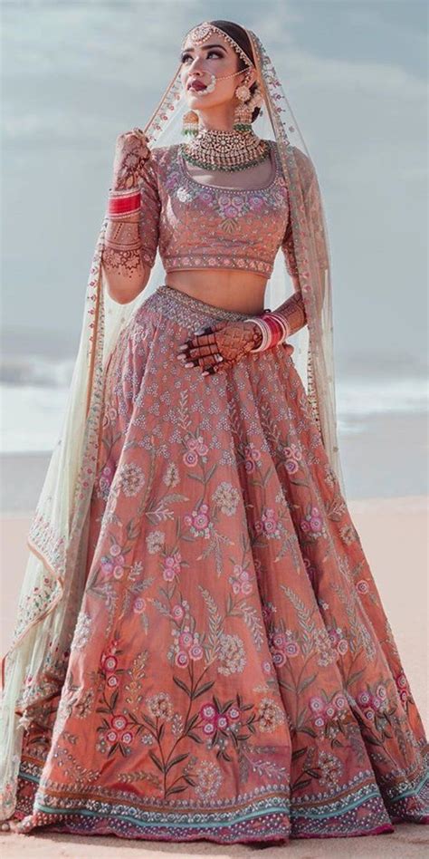 Indian Wedding Dresses 27 Unusual Looks And Faqs Indian Bride Outfits Indian Bridal Outfits