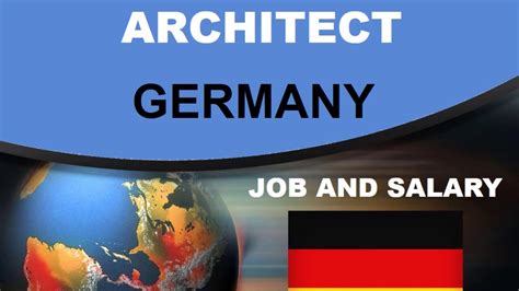 Architect Salary In Germany Jobs And Wages In Germany Youtube