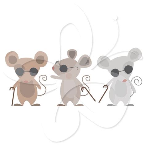 Three Blind Mice Clipart Blinds