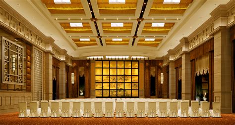 Banquet Hall 3d Model Max