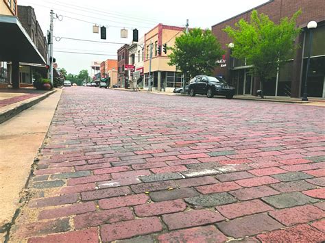 Main Street To Be Repainted As Result Of Partnership Minden Press Herald