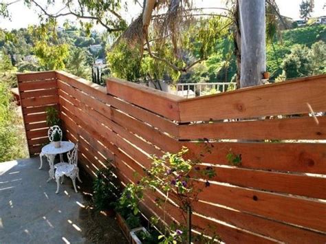40 awesome sloped yard fence ideas for any houses patio fence backyard fences building a fence