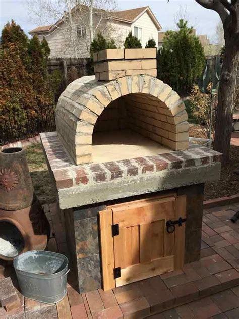 Mosaic outdoor wood fired pizza oven you can build by yourself. Wood Fired Outdoor Pizza Oven by BrickWood Ovens #expertise | Brick oven outdoor, Brick pizza ...