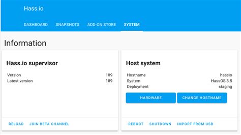 Hassio Running On Raspberry Pi4 Only Using 1GB Of Ram Home Assistant