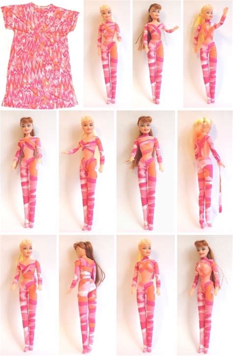 Fashion Blank Canvas Living Diy Barbie Clothes Barbie Clothes
